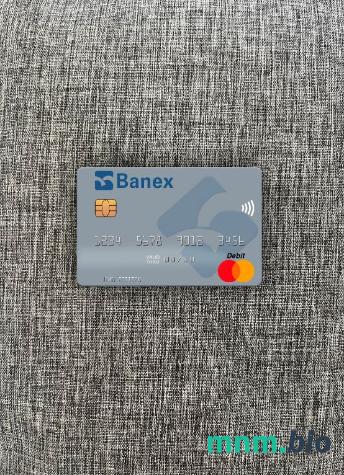 Peru Banco Banex wygląd zdjęcia mastercard skan PSD + zdjęcie
